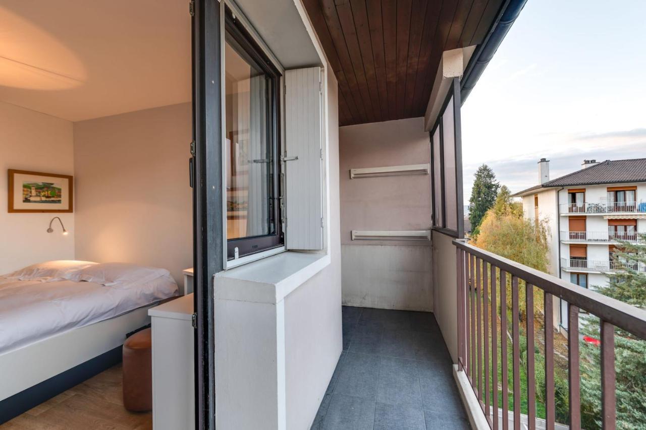 Les Sorbiers - Apartment 2 Bedrooms Top Floor - Parking & Terrace Annecy Exteriör bild