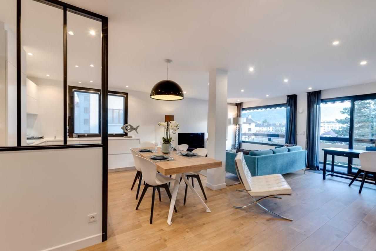 Les Sorbiers - Apartment 2 Bedrooms Top Floor - Parking & Terrace Annecy Exteriör bild