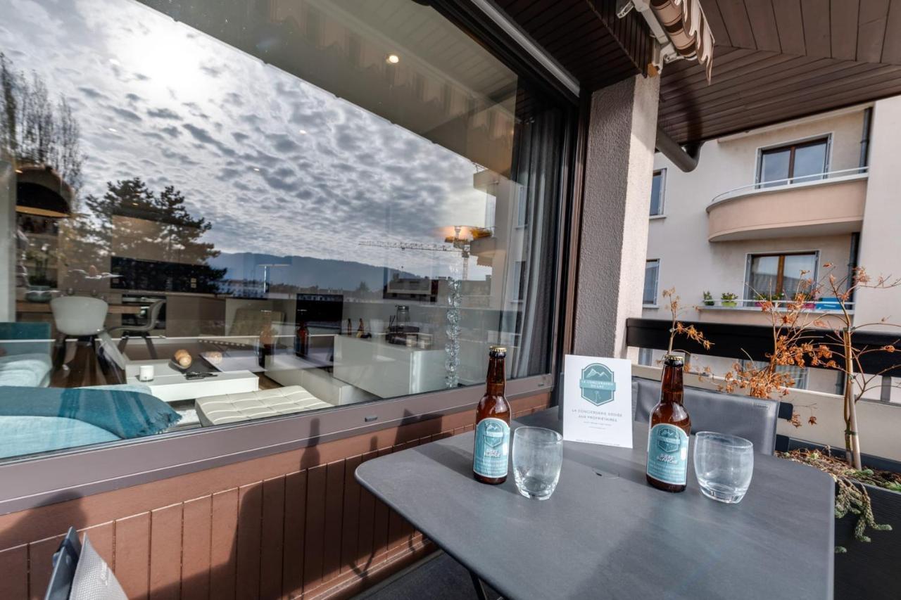 Les Sorbiers - Apartment 2 Bedrooms Top Floor - Parking & Terrace Annecy Exteriör bild