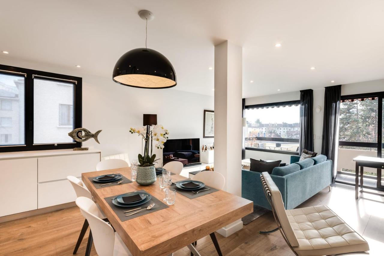 Les Sorbiers - Apartment 2 Bedrooms Top Floor - Parking & Terrace Annecy Exteriör bild